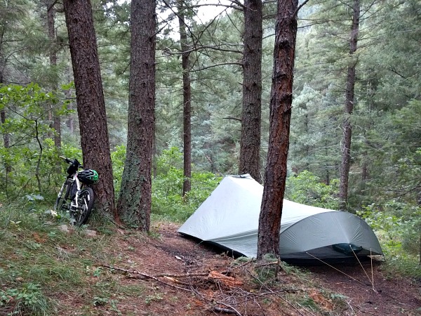 Camping near Bear Creek