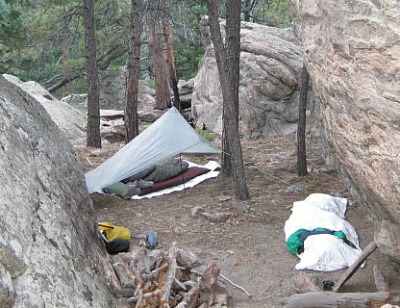 cottage gear campsite